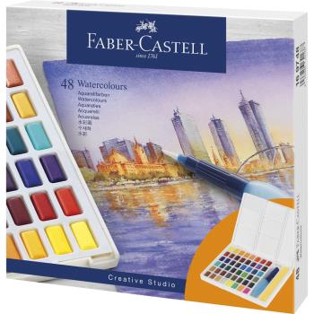 Faber-Castell Creative Studio Aquarellfarben 48er Etui